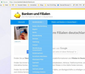 Liste aller Banken in Deutschland